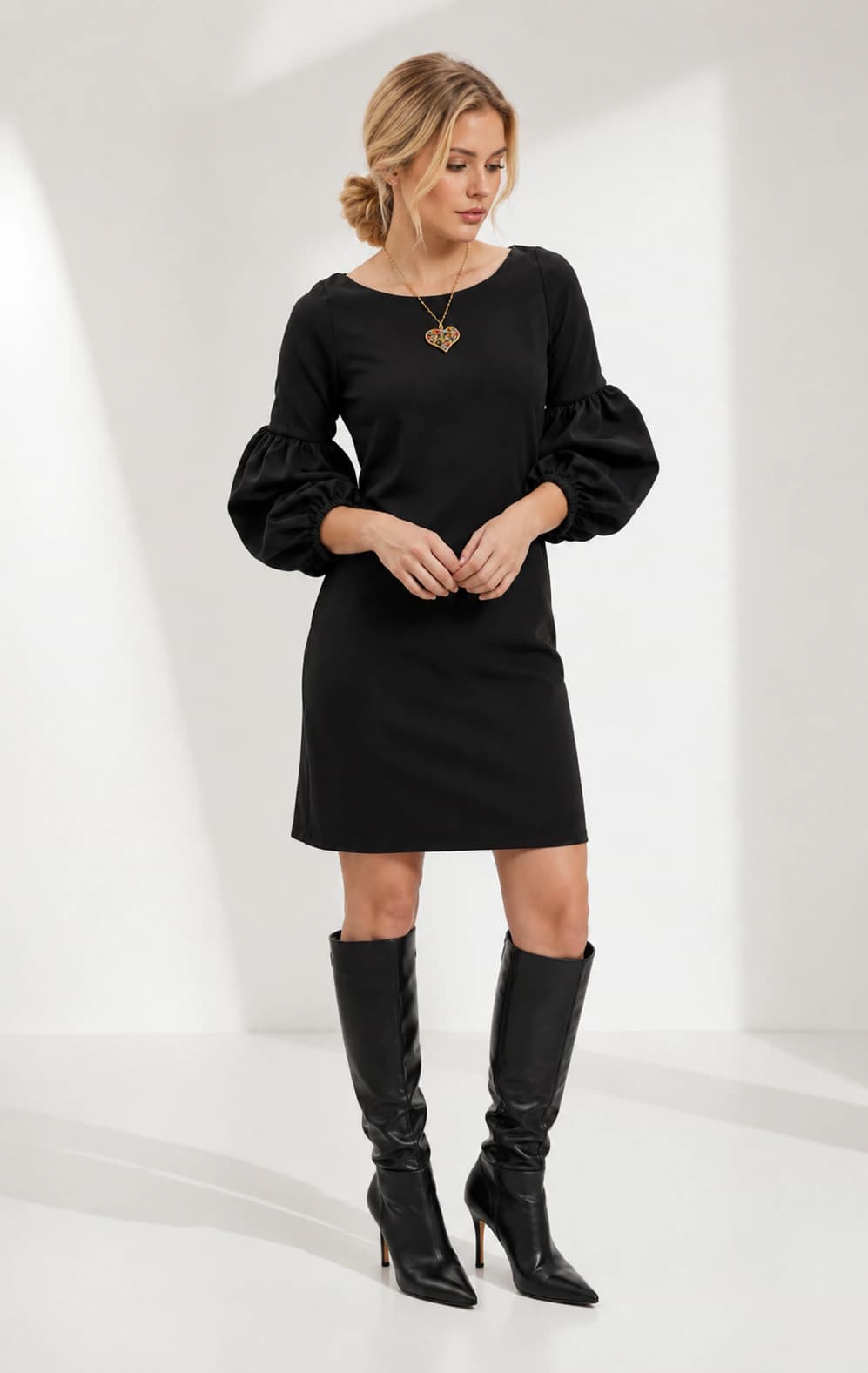 Vestido Millet Negro - imagen 2