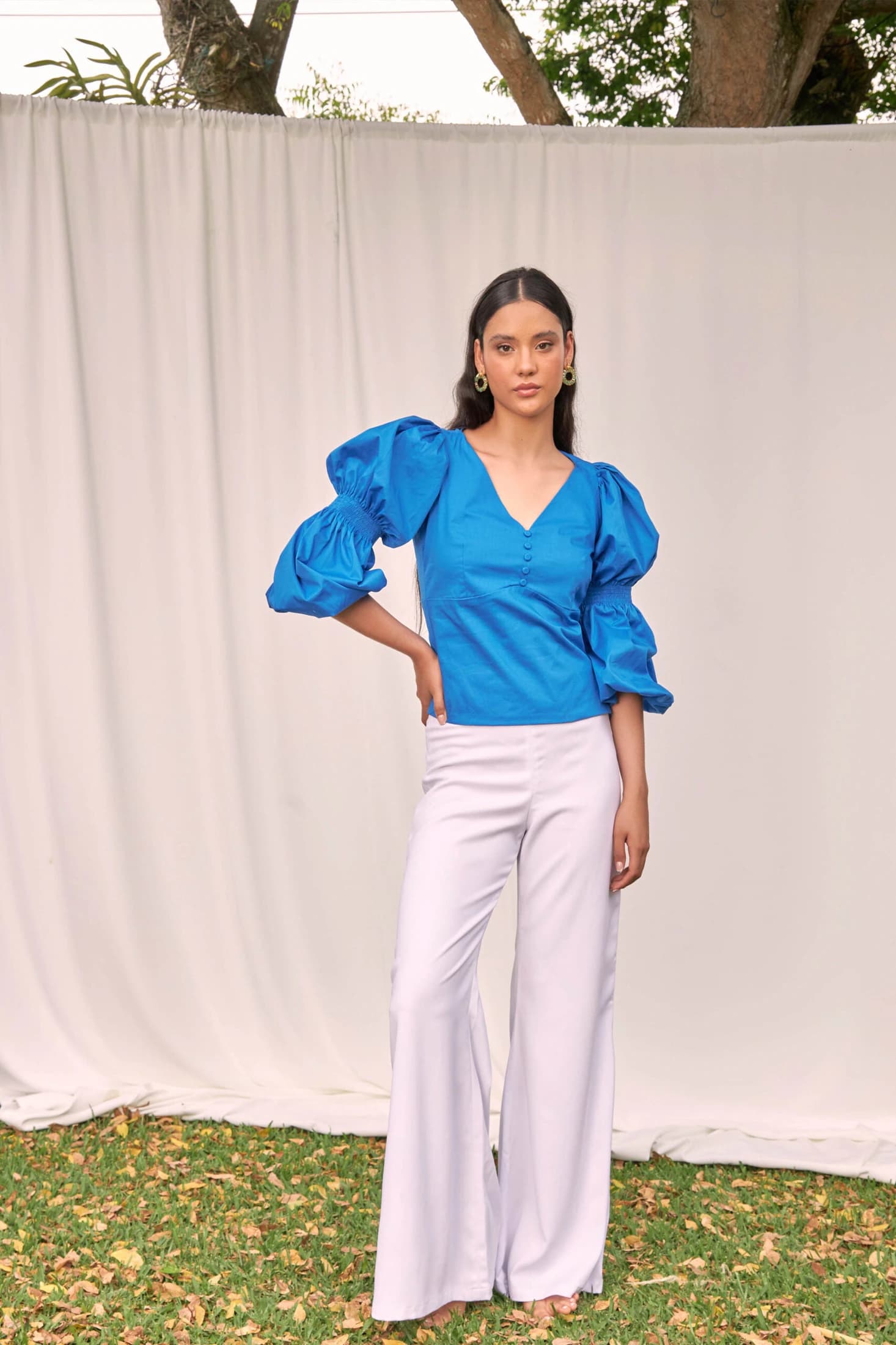 Blusa Vico Azul - imagen 4