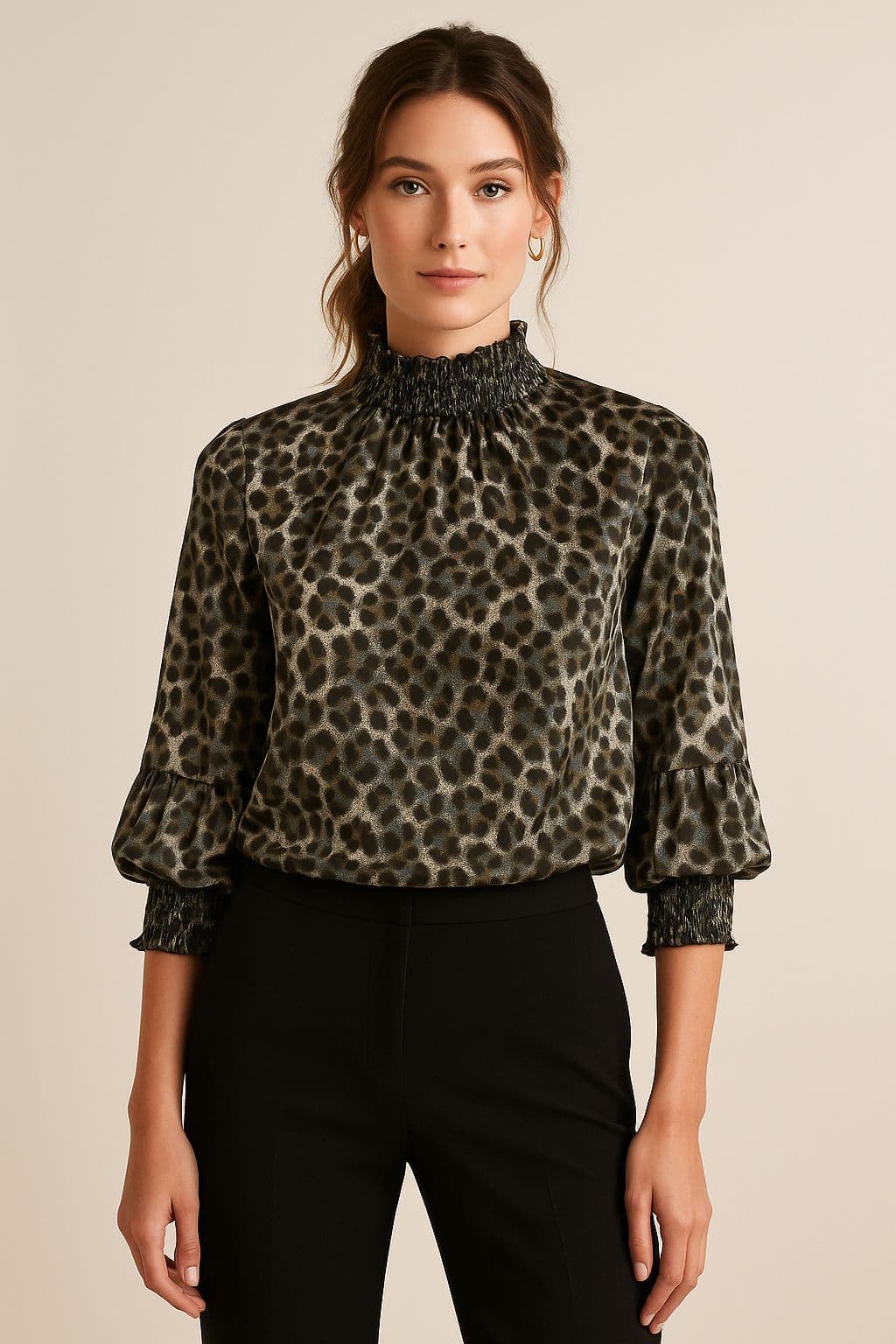 Blusa Brestel Animal Print - imagen 1