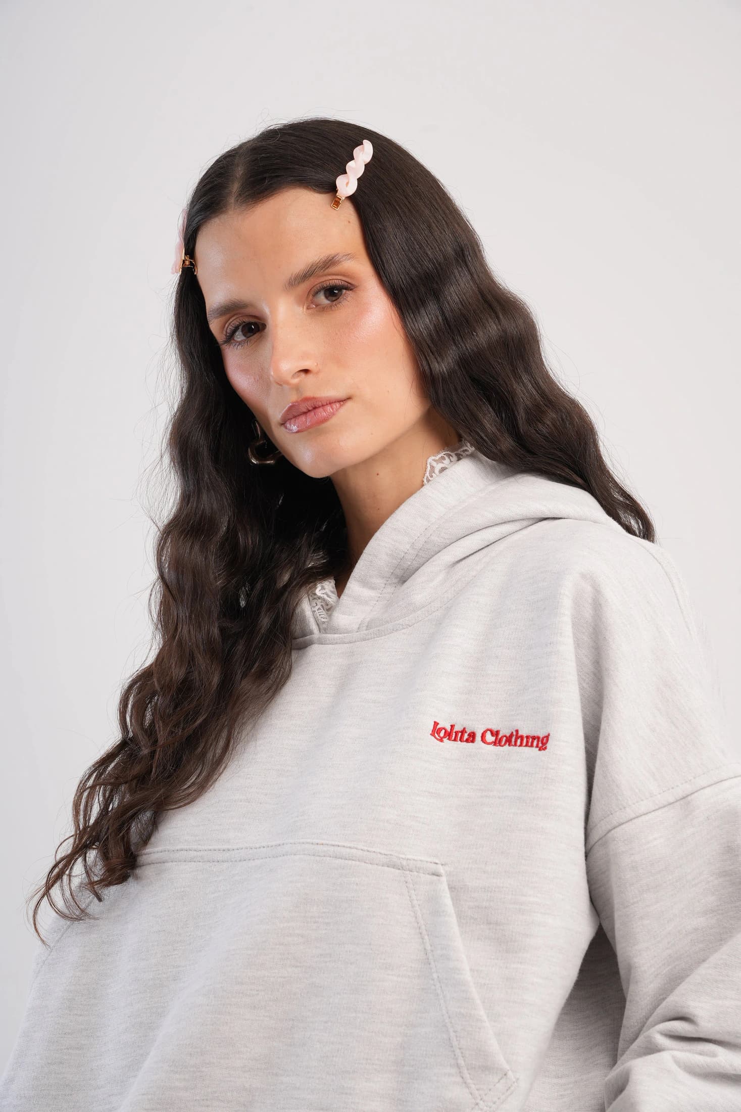 Love hoodie - Gris Jaspe - imagen 6