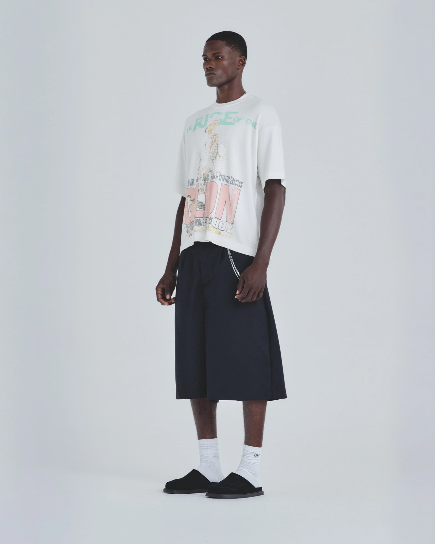 Holy State GLDN Prophecy Boxy Fit Tshirt White - imagen 4