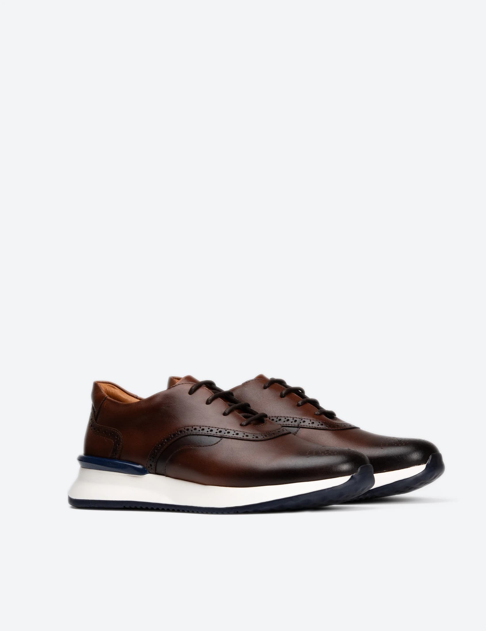 SNEAKER BARCELONA MARRON - imagen 2