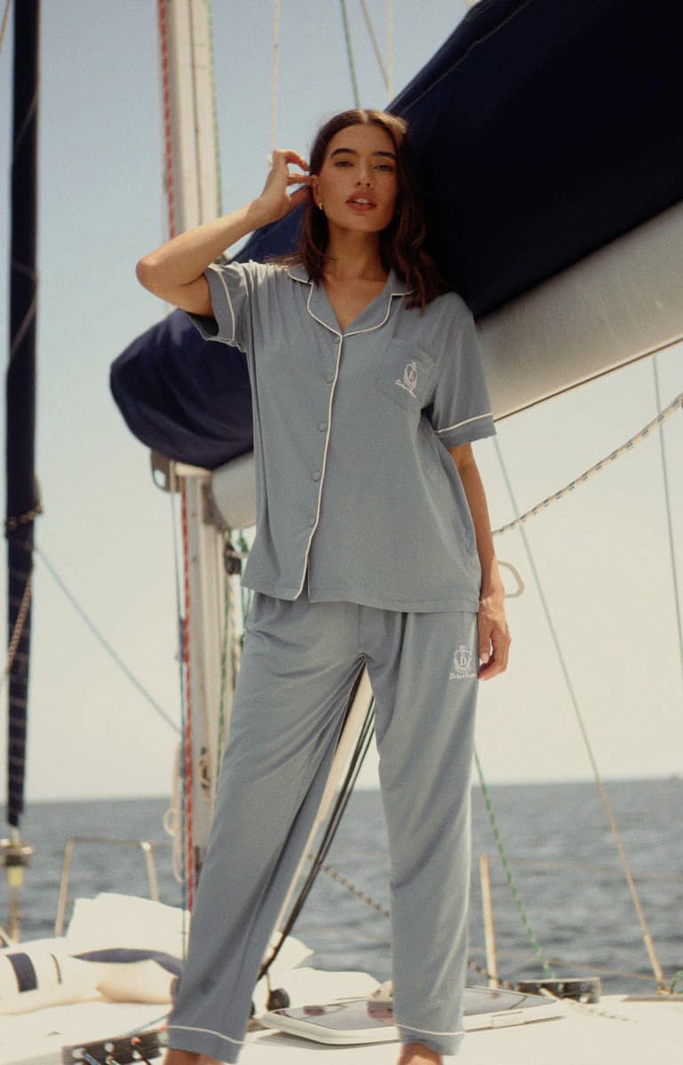 Set Pantalon New York Bleu Ardoise - imagen 6