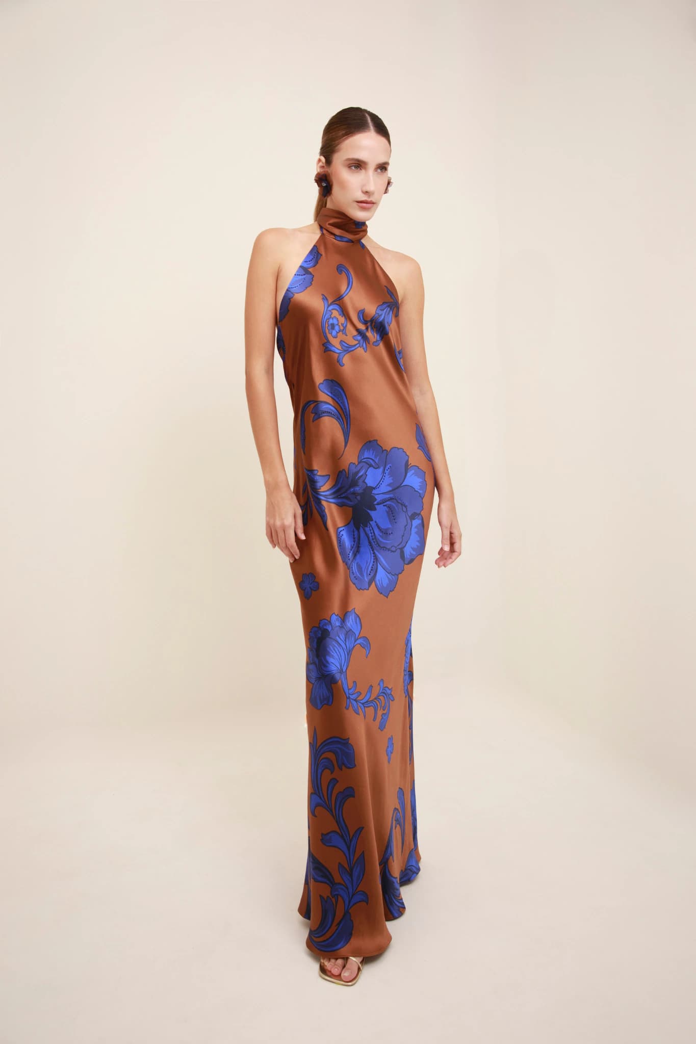 Mikaela Brown Dress - imagen 3