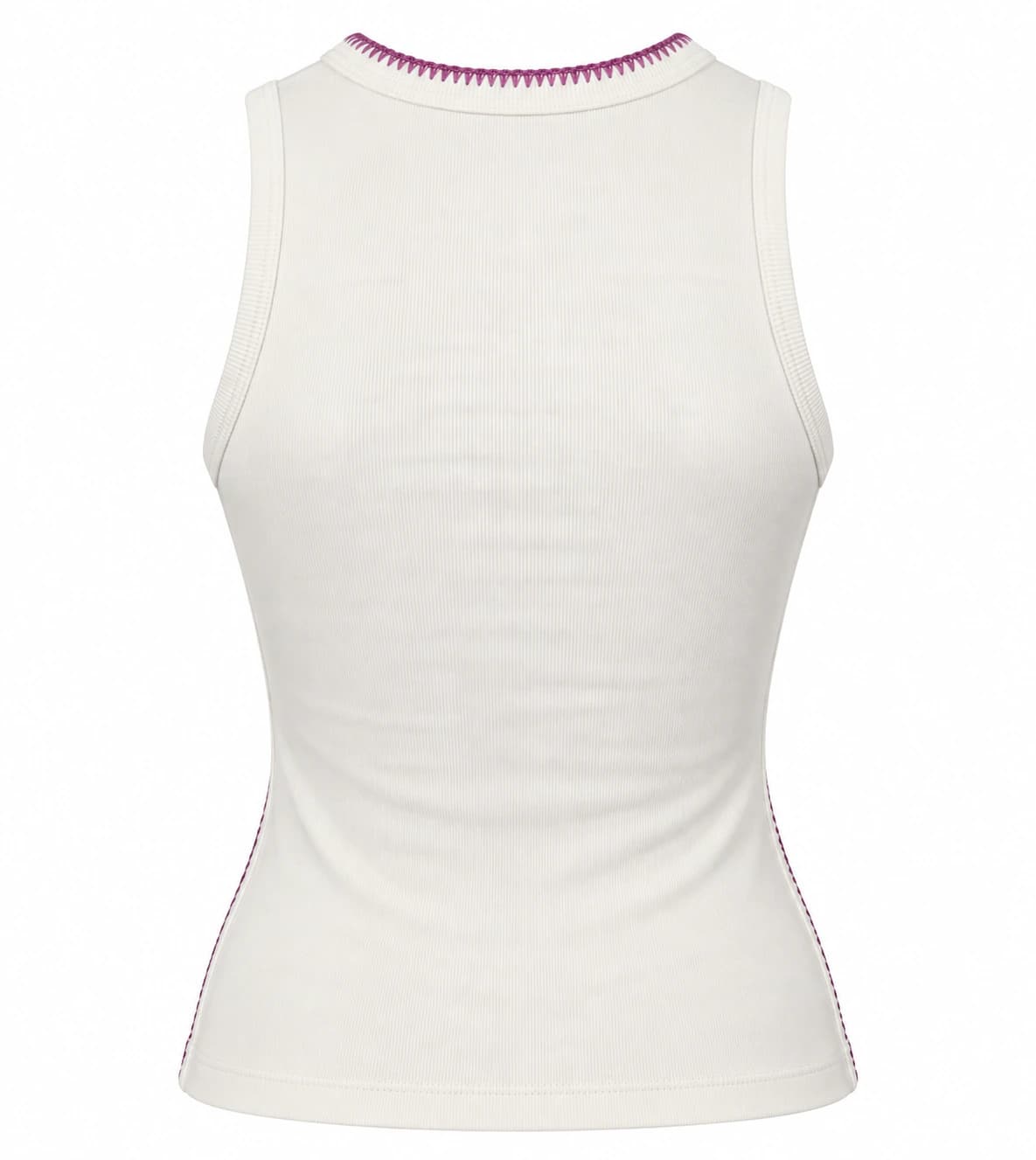 ELODIE TANK TOP IVORY - imagen 3
