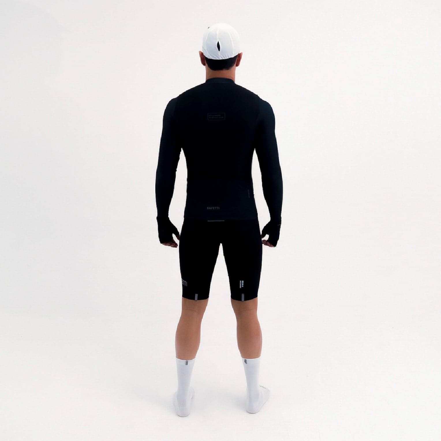 CAMISA CICLISMO MANGA LARGA LATITUDE NERO PARA HOMBRE - imagen 2