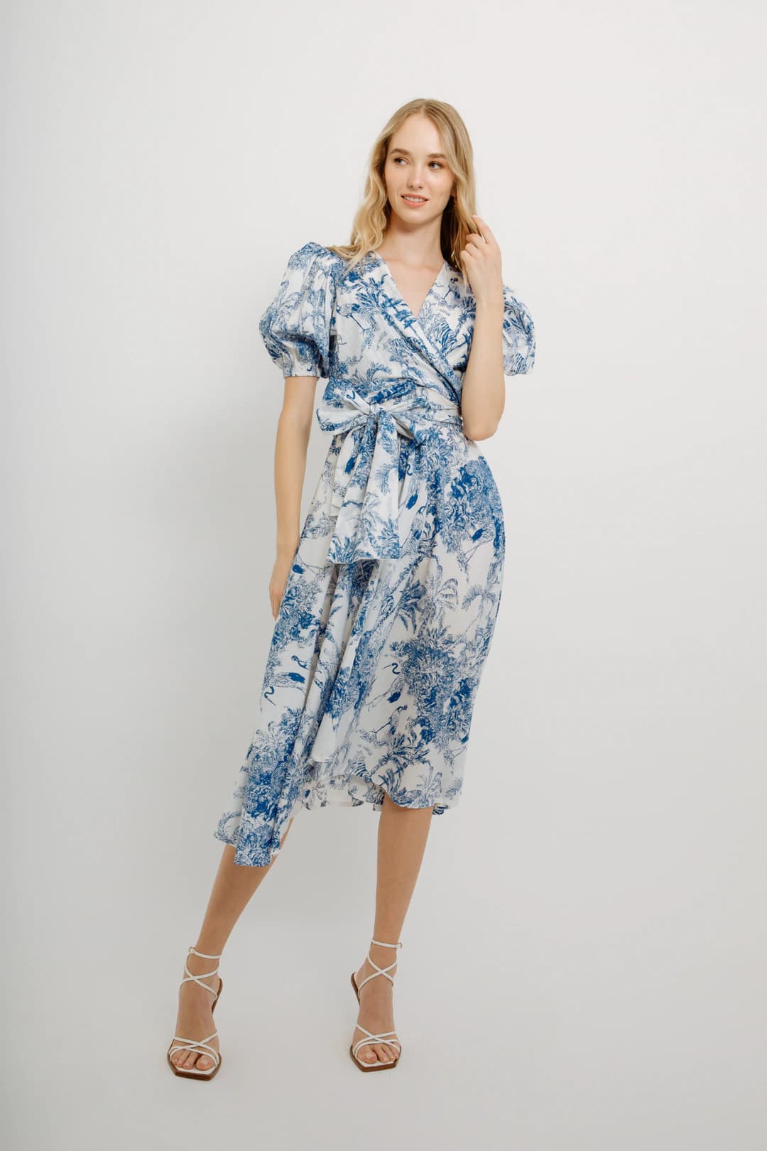 Monica Dress Blue - imagen 2