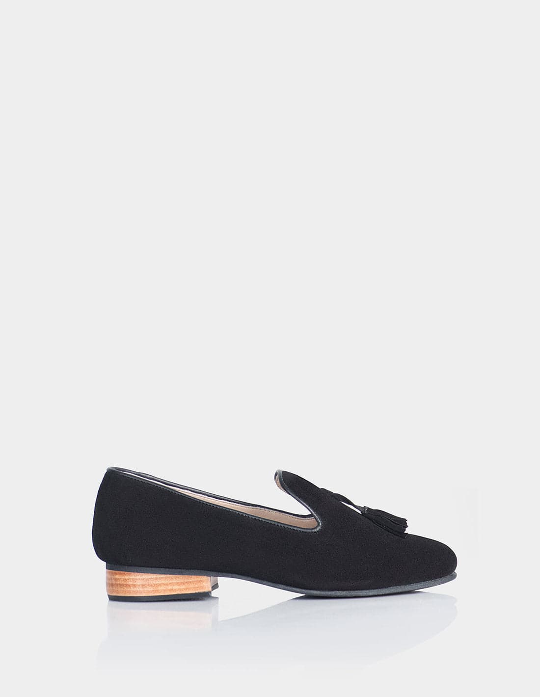 Mocasin Ambar Ante Negro - imagen 1