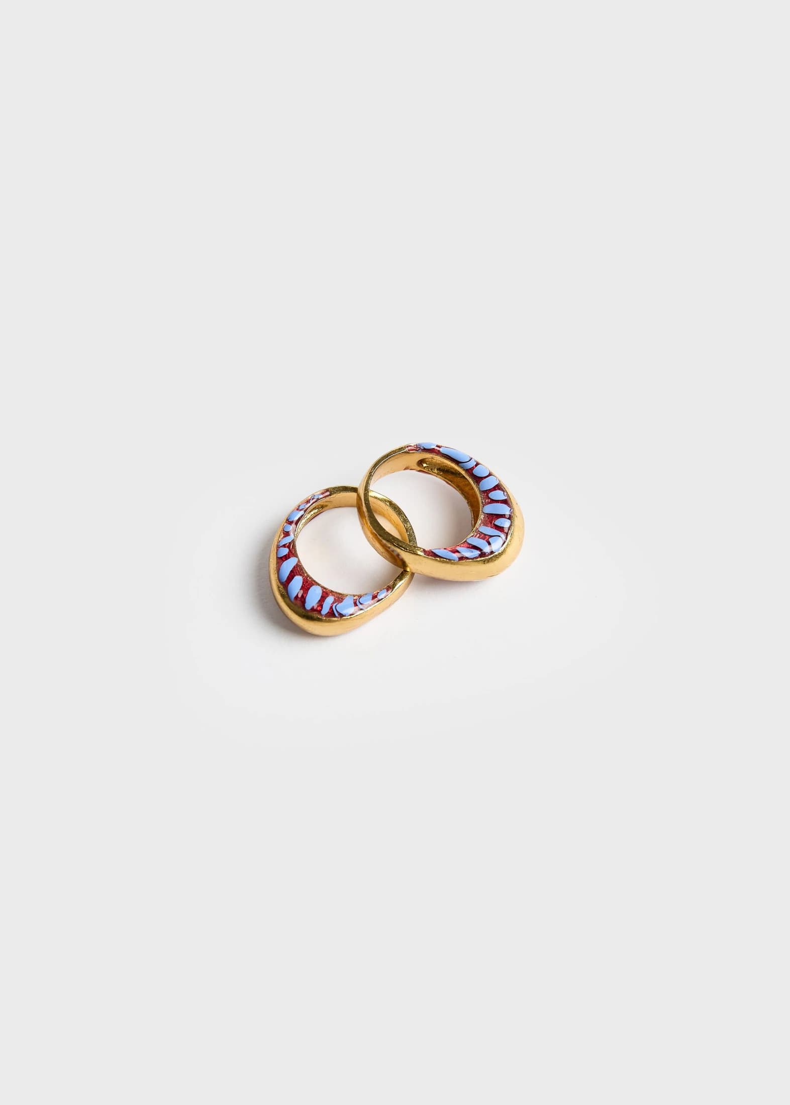 Set de anillos Tummy Burgundy - imagen 2