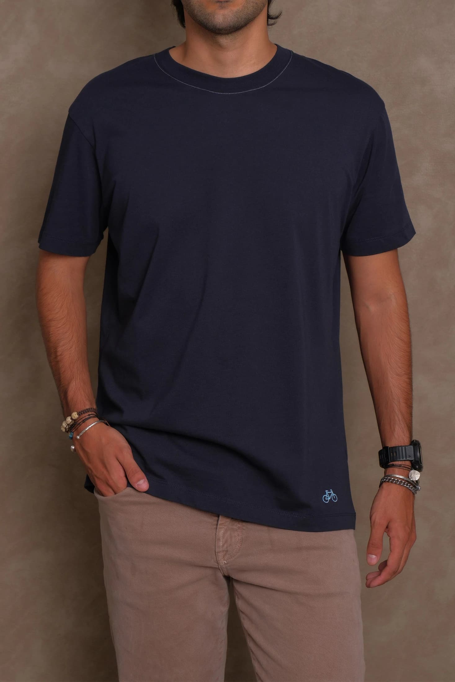 CAMISETA STITCH NAVY BLUE