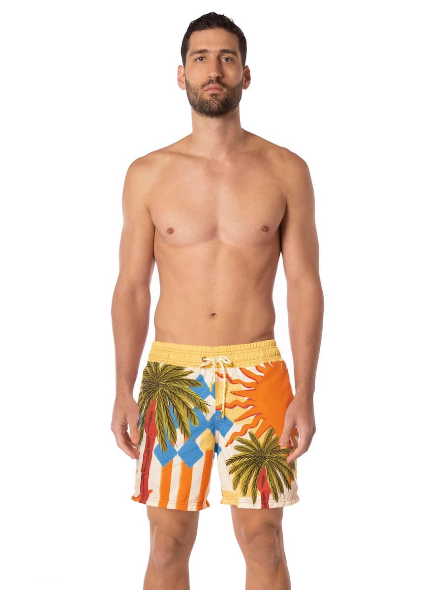 Maaji Beach Static Sailor Sporty Shorts - imagen 1