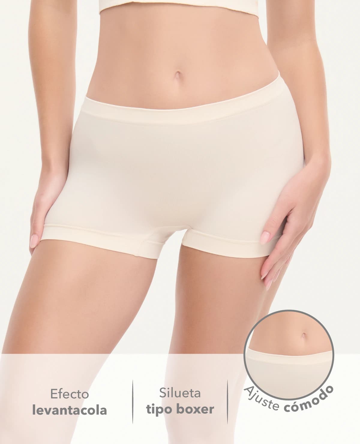 Panty Seamless | Paquete X2 | Tipo Boxer | Levantacola - imagen 6