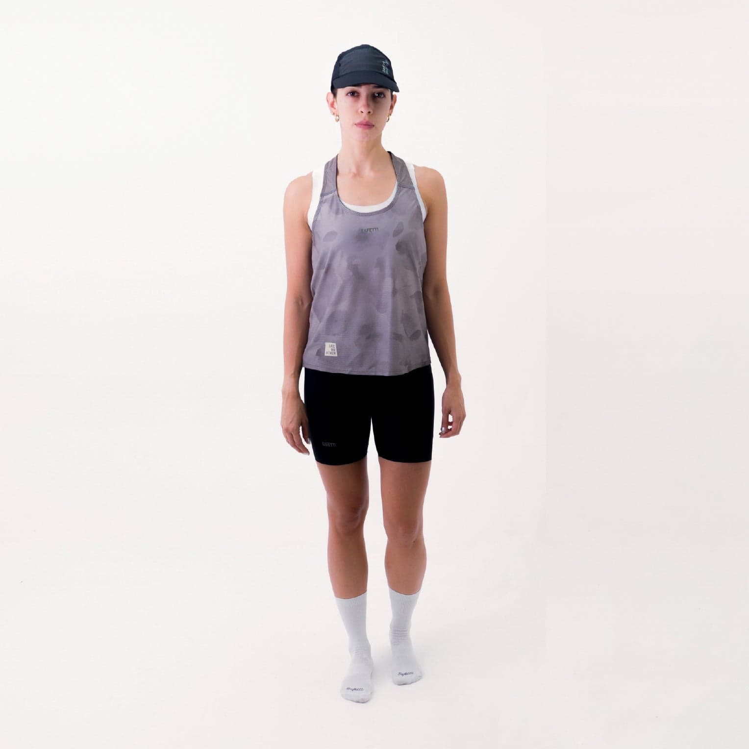 CAMISETA RUNNING MANGA SISA COLMOTION CAFE CLARO PARA MUJER - imagen 1