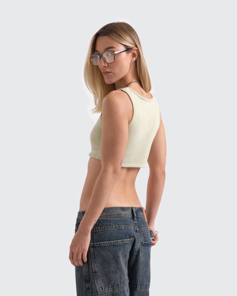 Crop Top Essential Green - imagen 2
