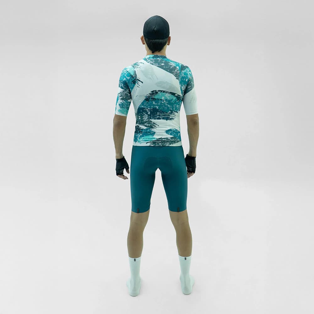 CAMISA CICLISMO MANGA CORTA SWIPE BLANCO PARA HOMBRE - imagen 2