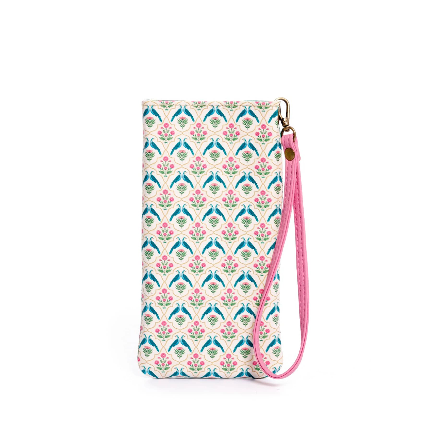 Estuche De Gafas O Celular Para Mujer Indian Garden Con Pulsera Y Broche - imagen 2