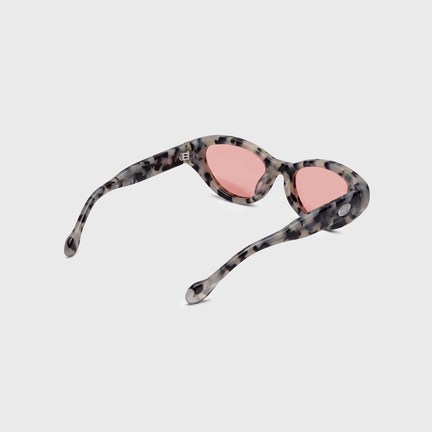 Cat-Eye Sunglasses - Black & White - imagen 3