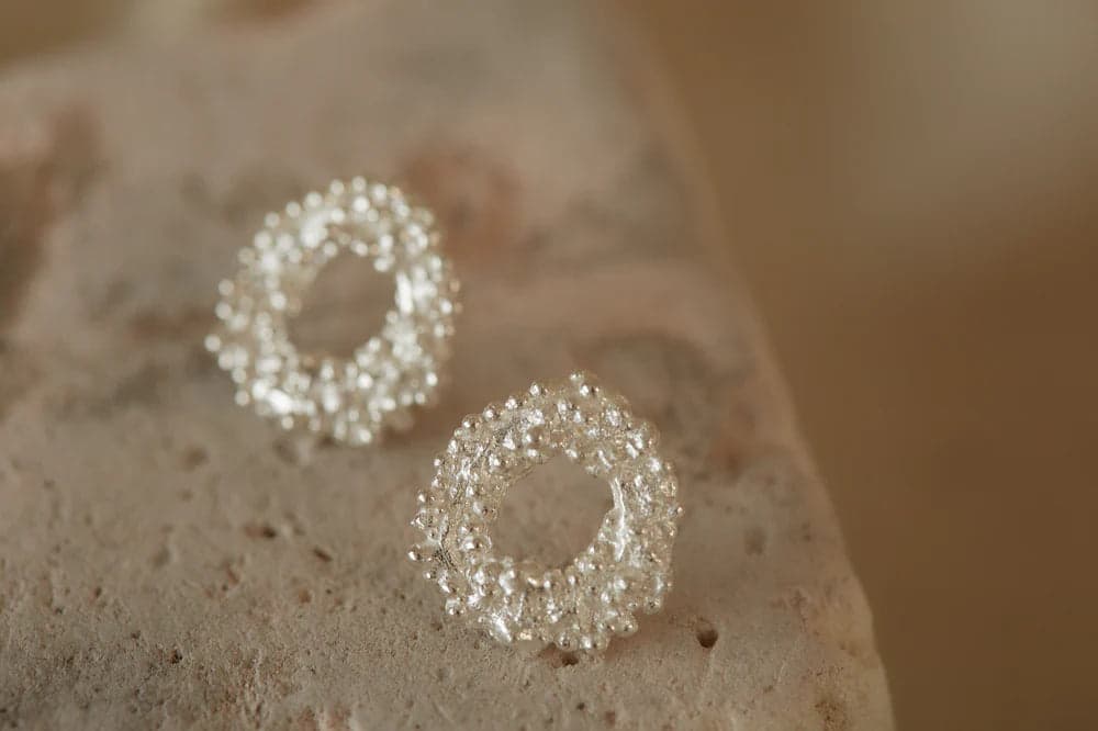ARETES CÍRCULO HELECHO - imagen 2
