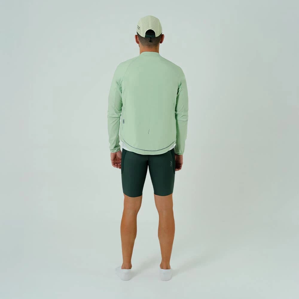 CHAQUETA RUNNING AQUALITE VERDE CLARO PARA HOMBRE - imagen 2