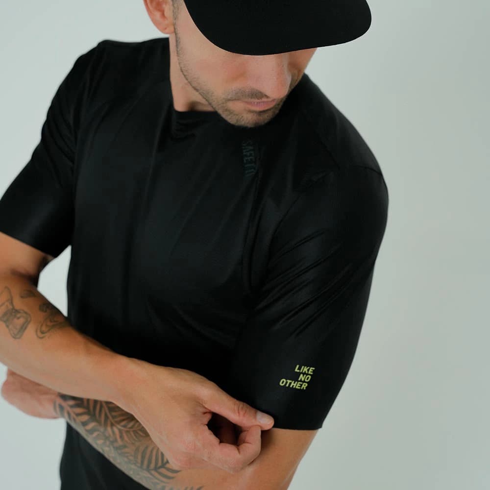 CAMISETA RUNNING MANGA CORTA PRO 405 NERO PARA HOMBRE - imagen 5
