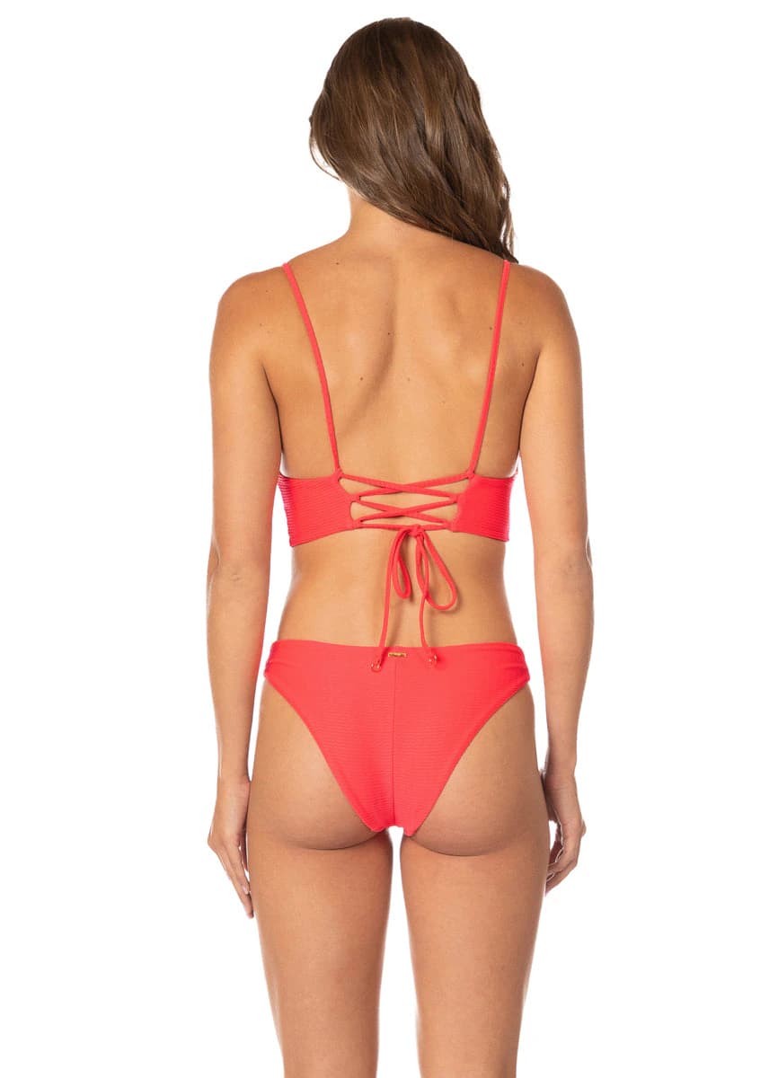 Maaji Sunset Punch Iconic Low Rise Thin Side  Bikini Bottom - imagen 1