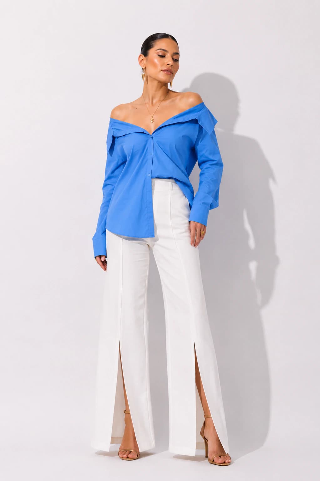 Blusa Rosalba Azul - imagen 1