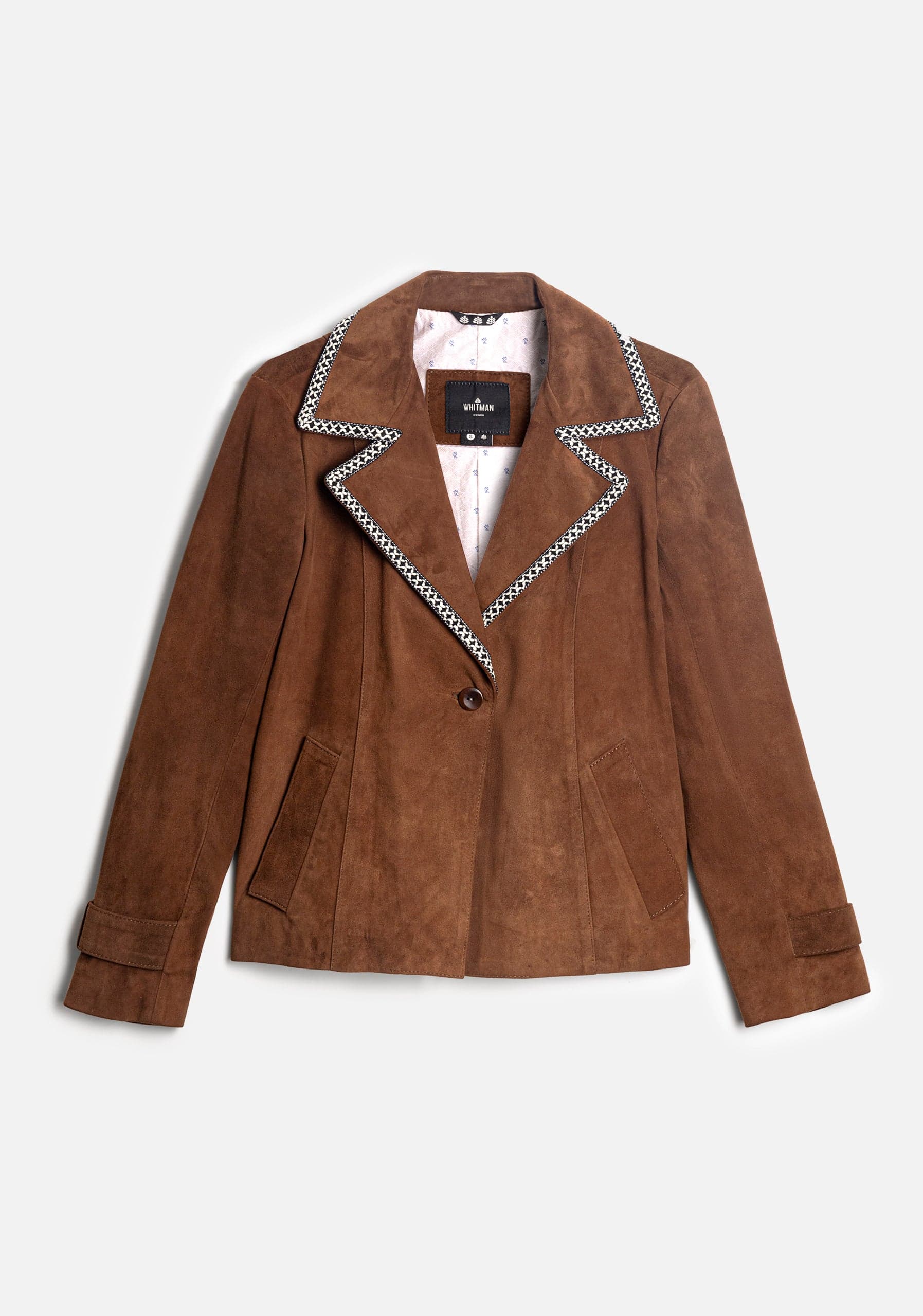 Chaqueta Elioth Gamuza APL Tabaco - imagen 1