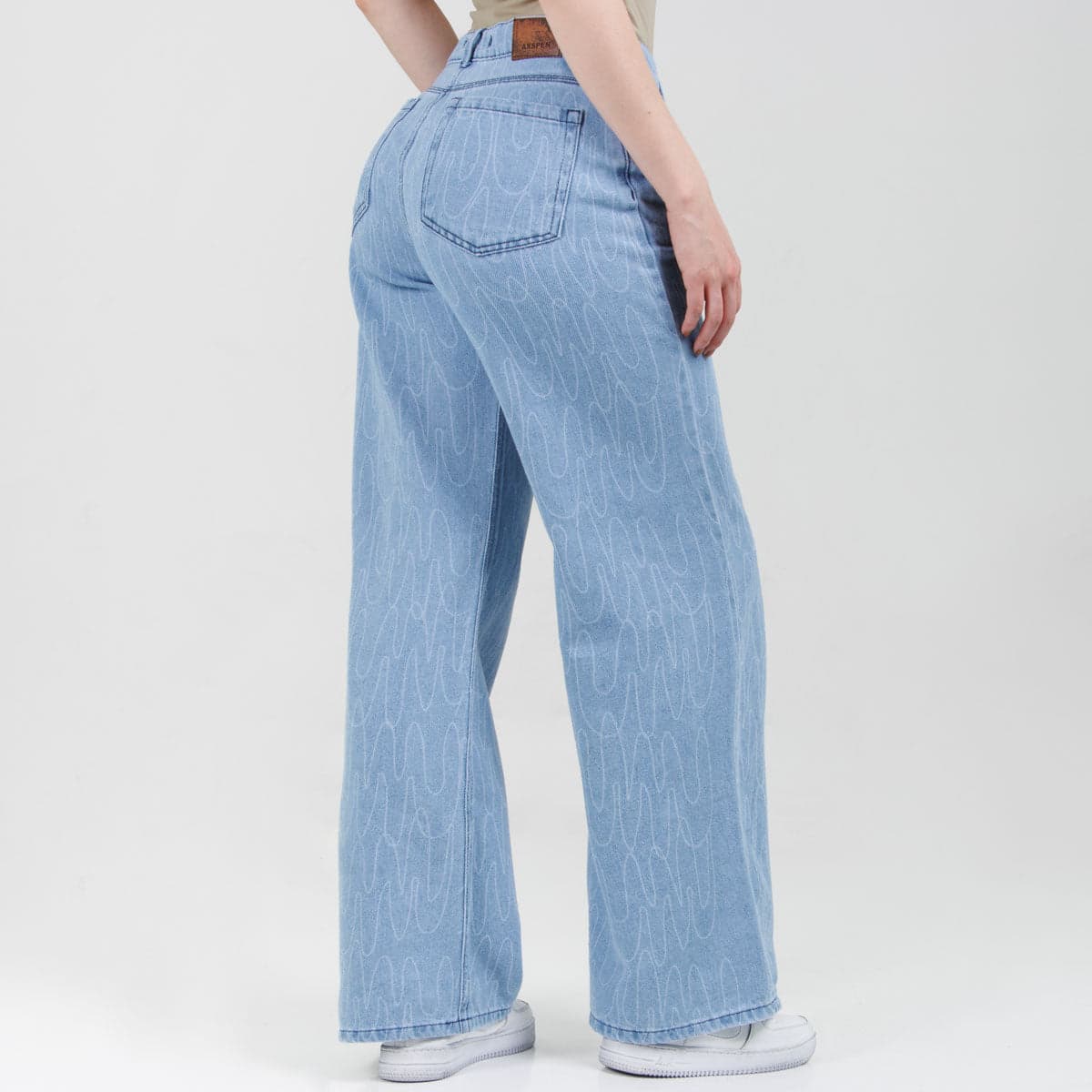 Jean Wide Leg  Ax-3077 Rigido - imagen 4