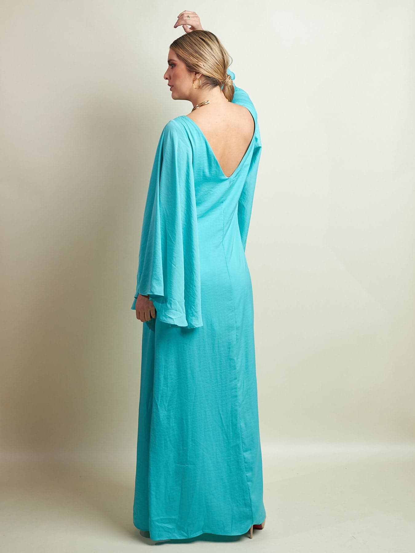 Vestido Damara Turquesa - imagen 4