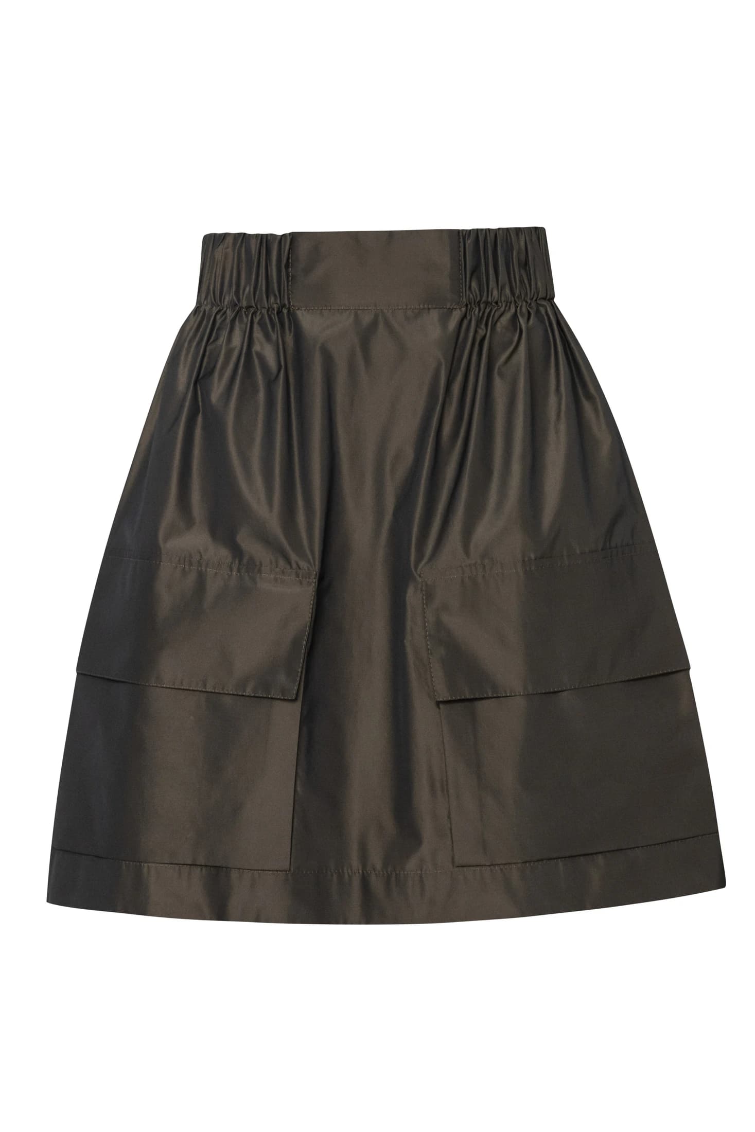 Gathered Taffeta Mini Skirt - imagen 4