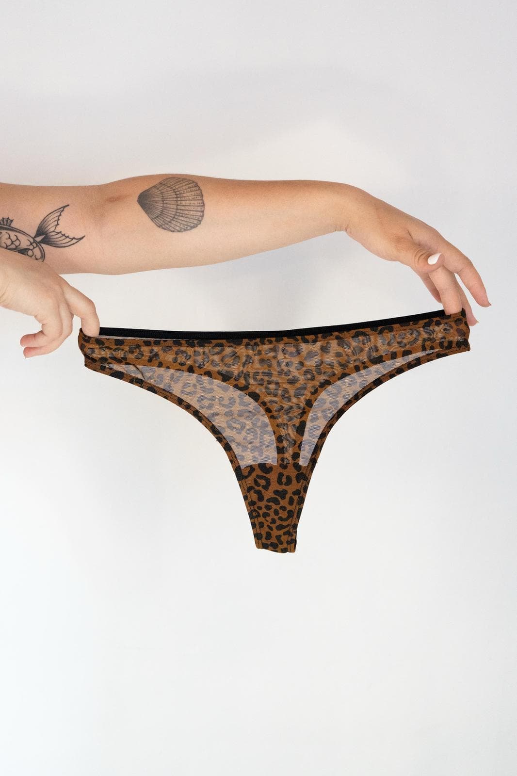 Mesh Panty Thong