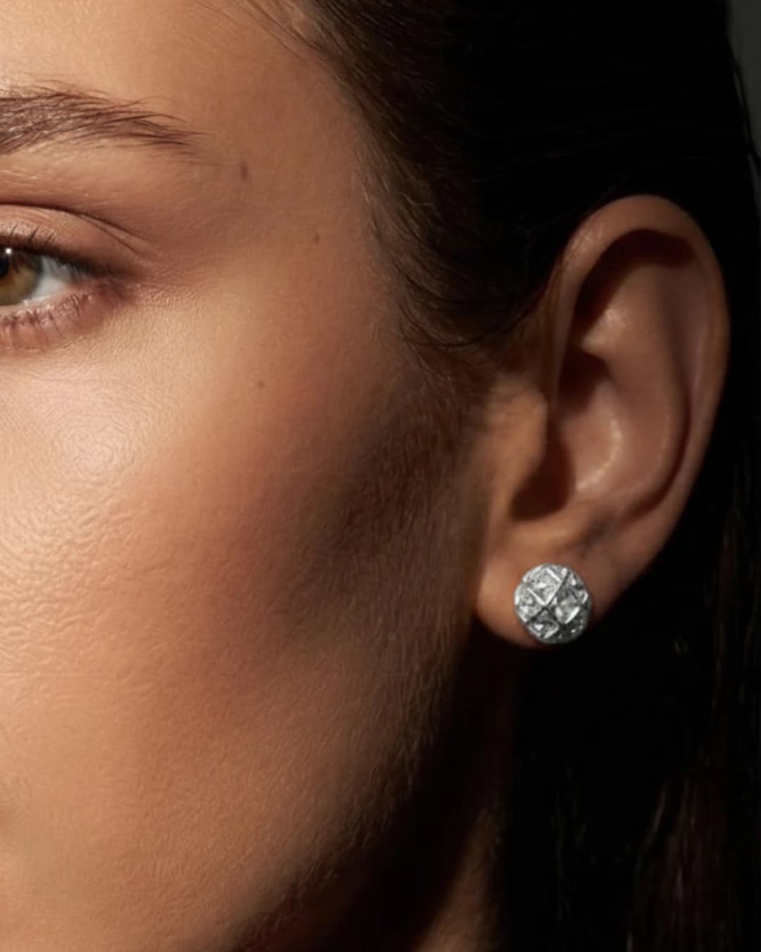 Aretes Nectar mini de plata - imagen 2