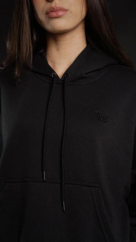 Hoodie Classic Women Negro - imagen 2
