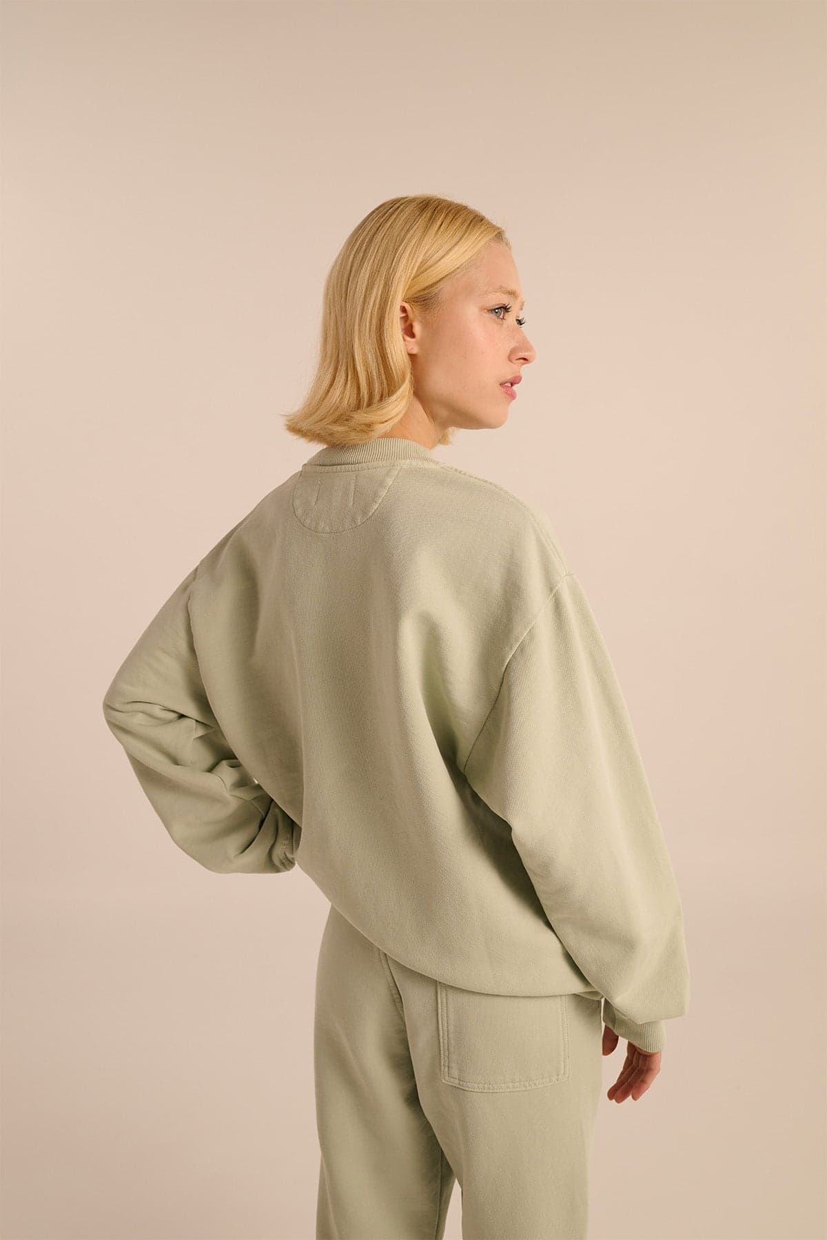 CORE CREWNECK LIGHT GREEN - imagen 7