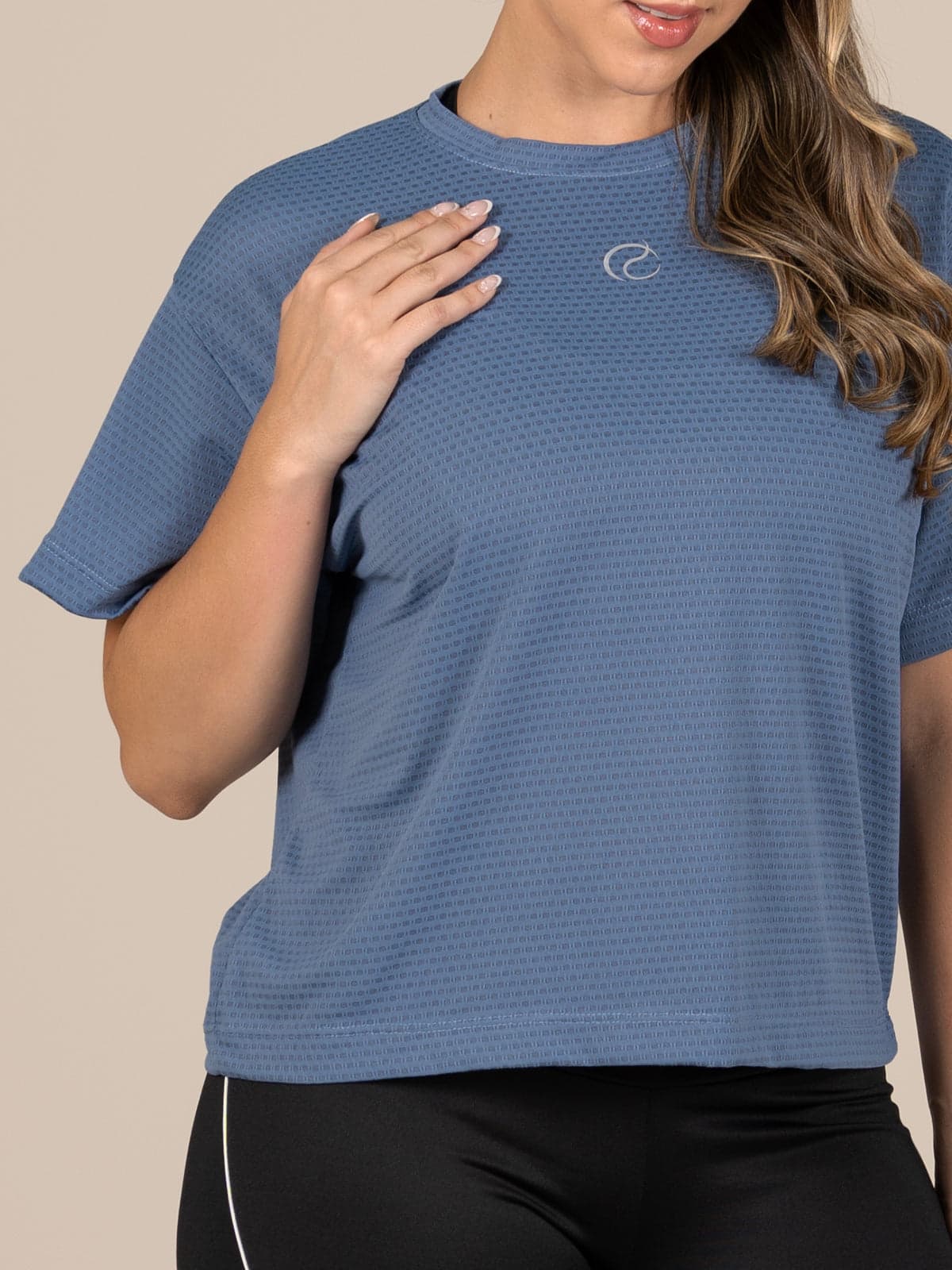 Tulum camiseta panal azul medio - imagen 5