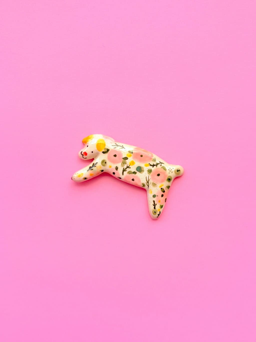 Imán mi perrito flor - imagen 1