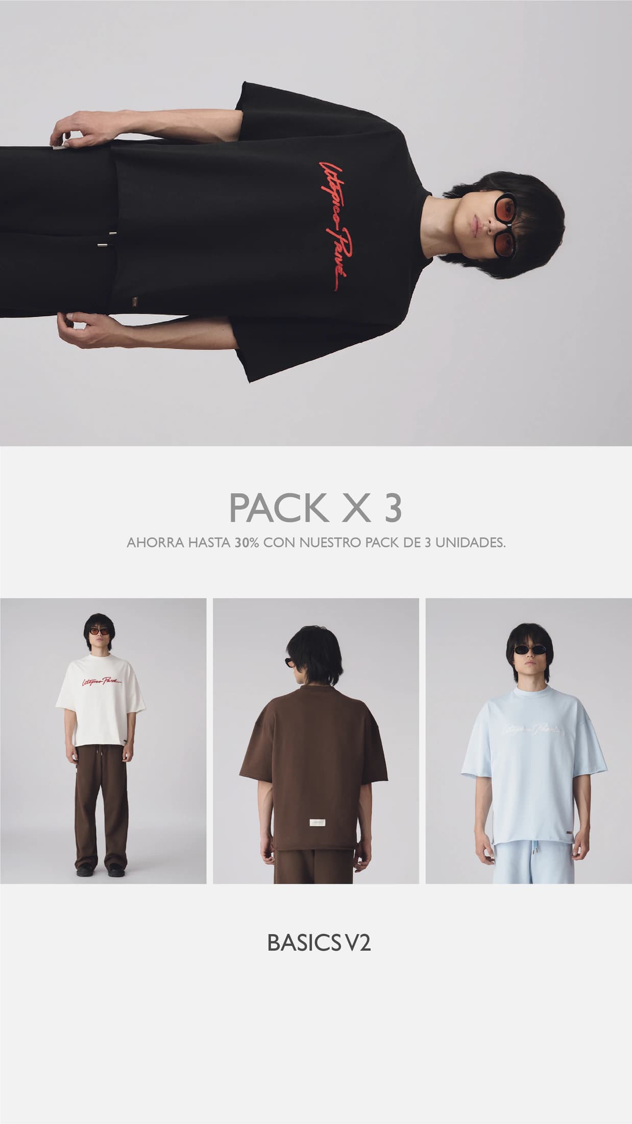 Pack x 3 Camisetas - imagen 1