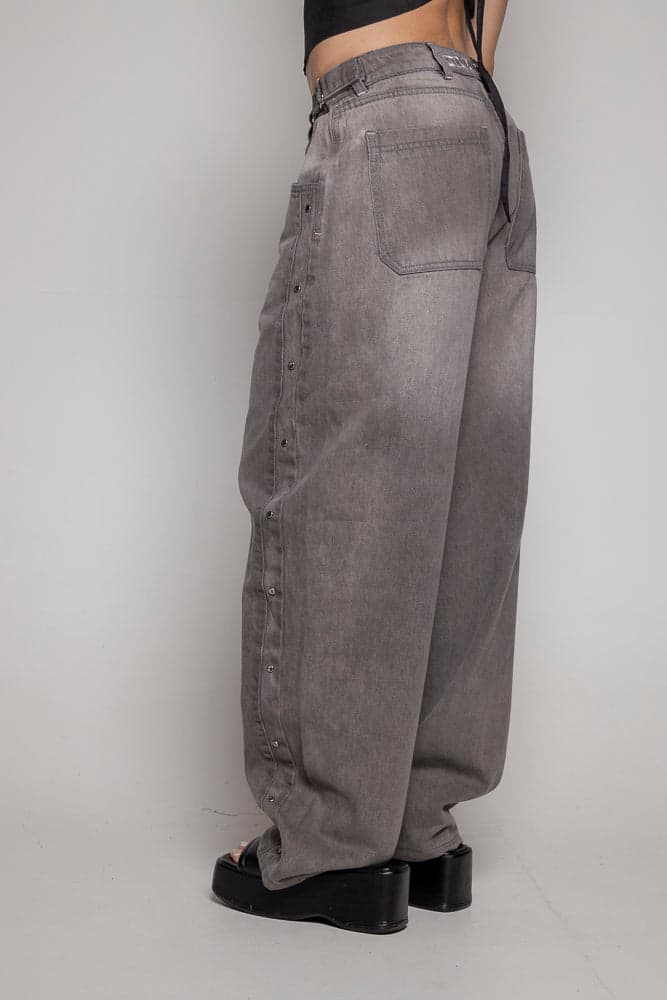 Baggy Courage Dama Gris/Stone - imagen 4