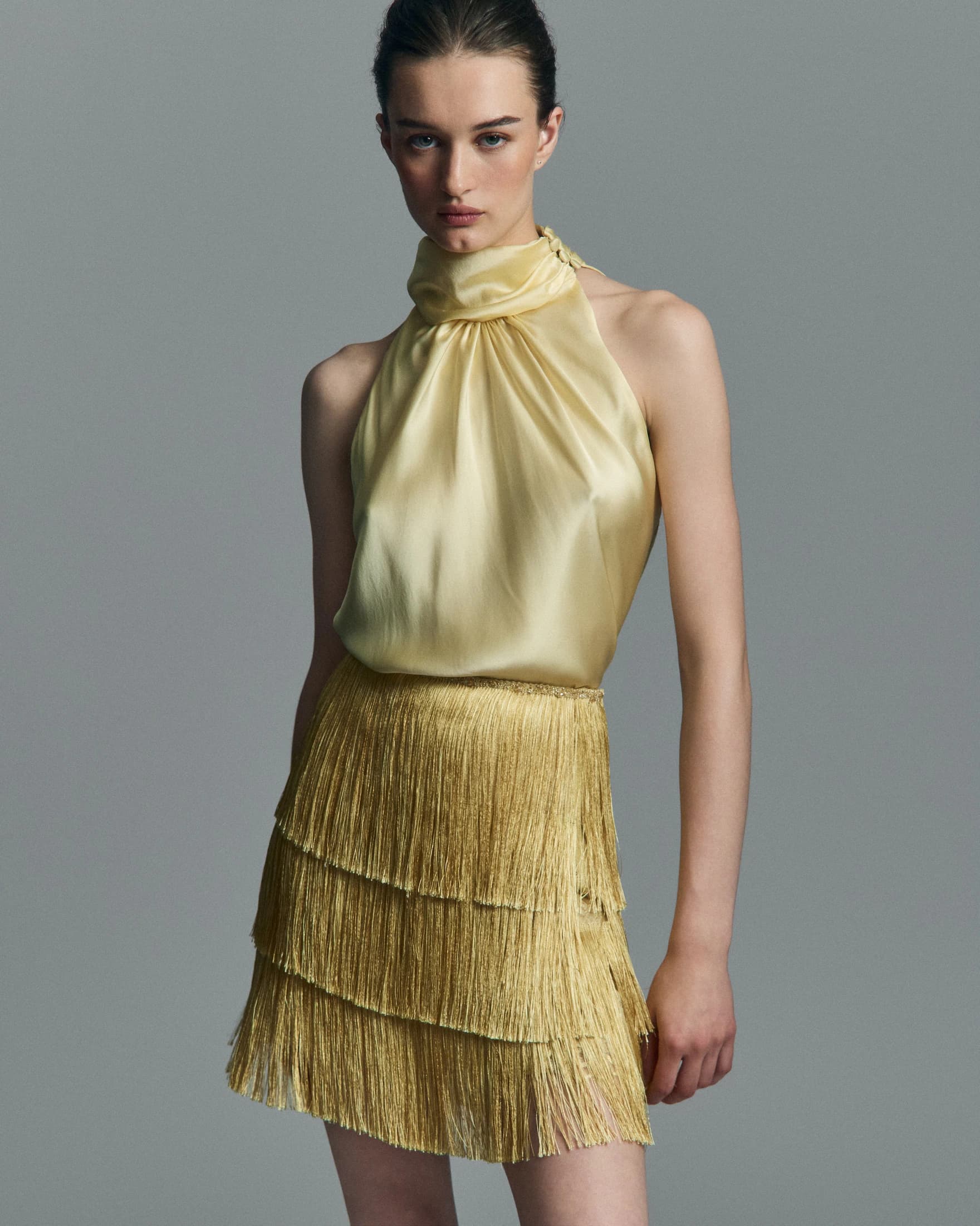Erden Yellow Blouse - imagen 2