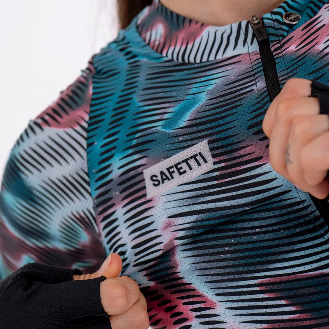 CAMISA CICLISMO MANGA CORTA SOLID CORE PARA MUJER - imagen 4
