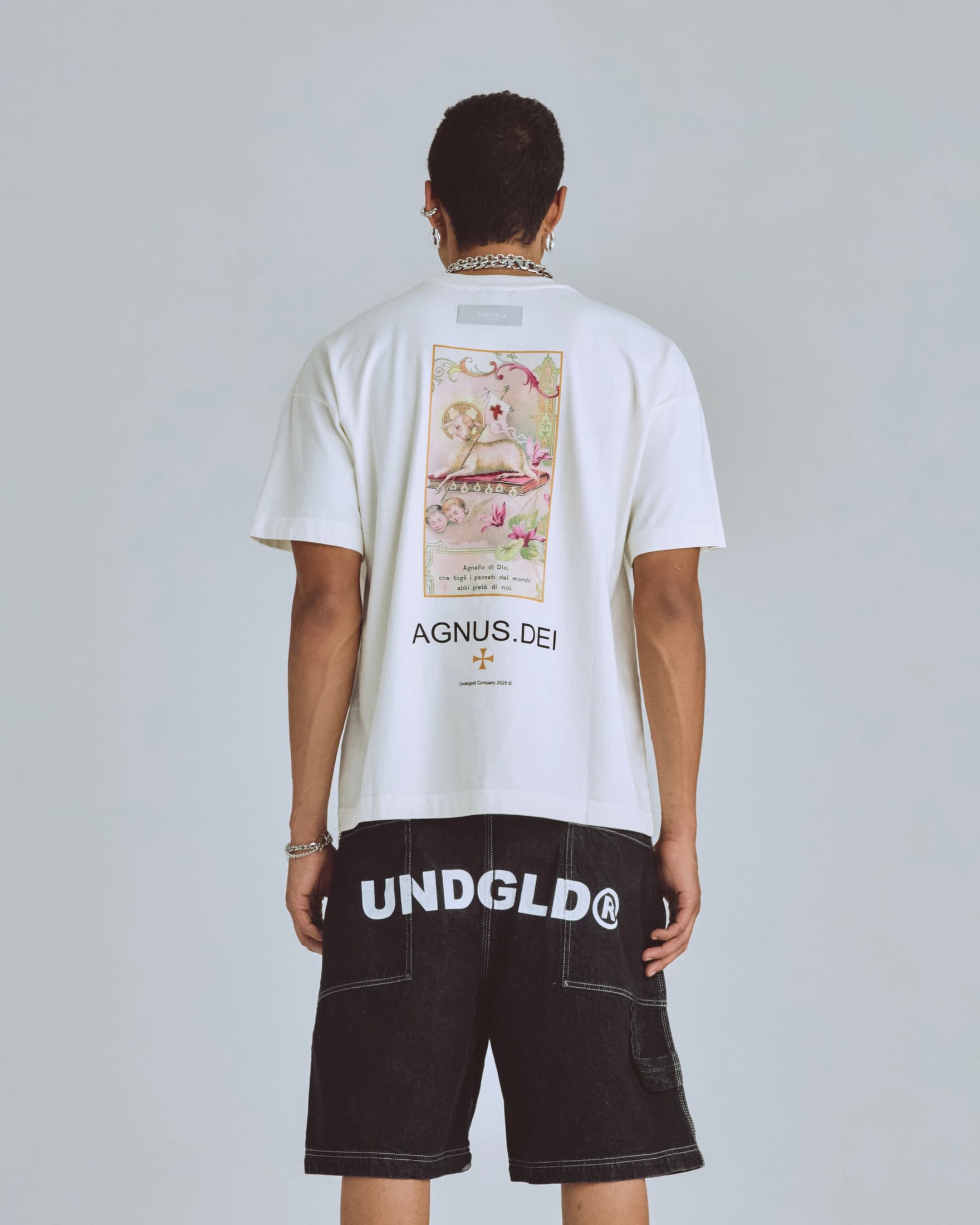 Agnus Dei Sheep Tshirt White - imagen 7