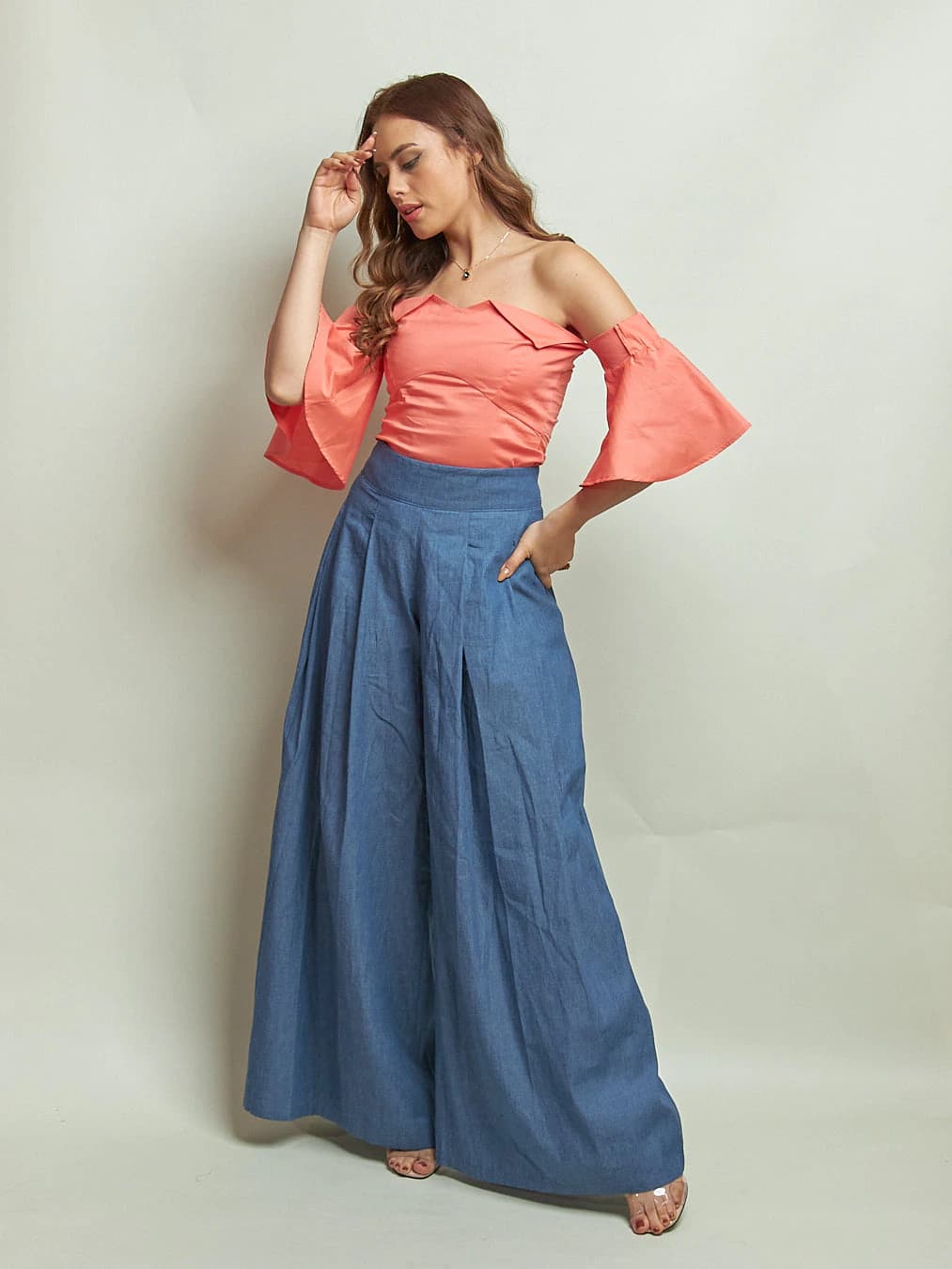 Blusa Agustina Salmon - imagen 4