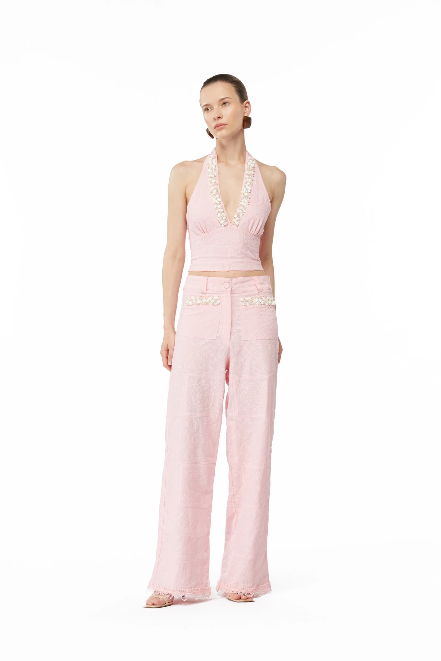 IVORA PANTS PINK - imagen 1