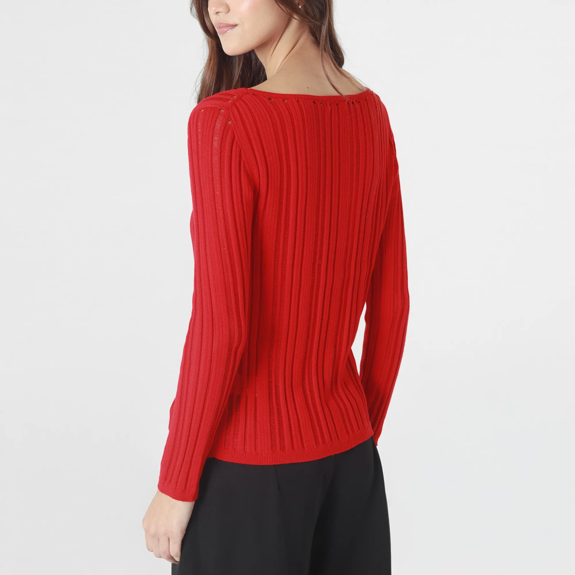 Sweater Cuello Redondo Manga Larga - imagen 2