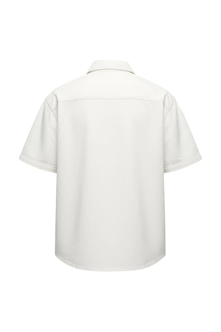 CAMISA OVERSIZED NATURAL - imagen 3