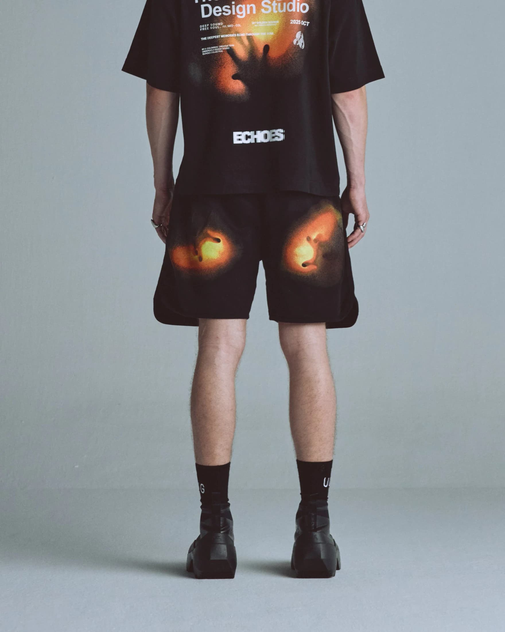 Echoes Pulse Biased Shorts Black - imagen 14