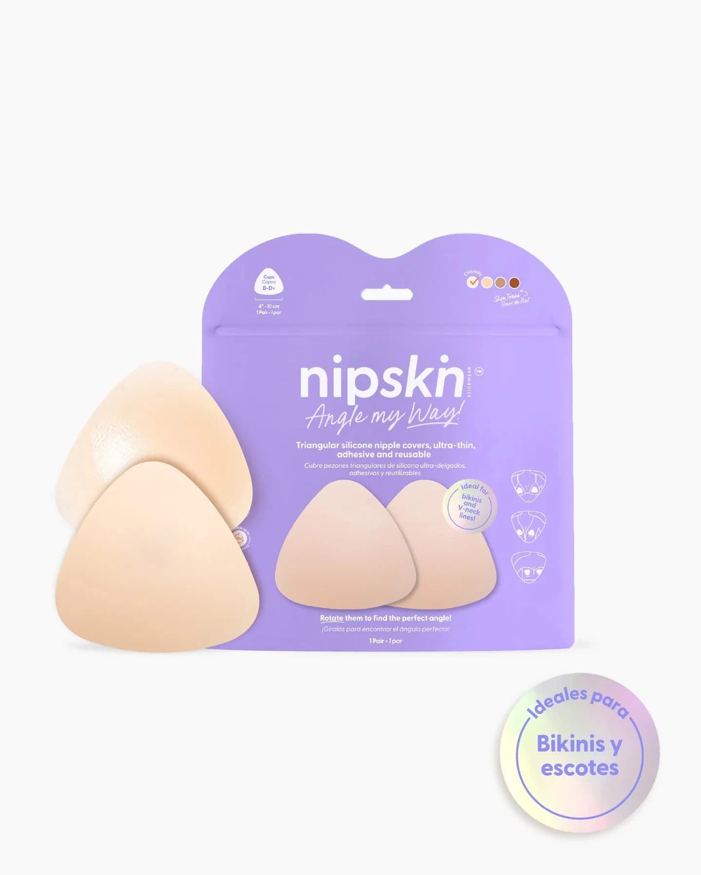 Triaungular Nipcover Chantilly - imagen 1