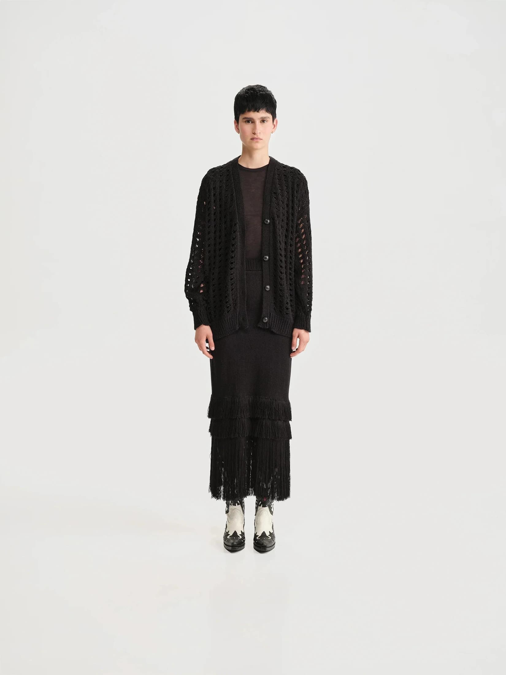Cardigan Mimbre Mujer - imagen 1