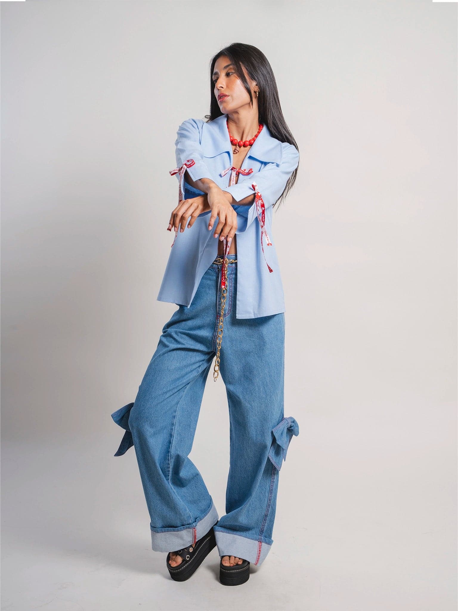 Pant Denim Moño - imagen 6
