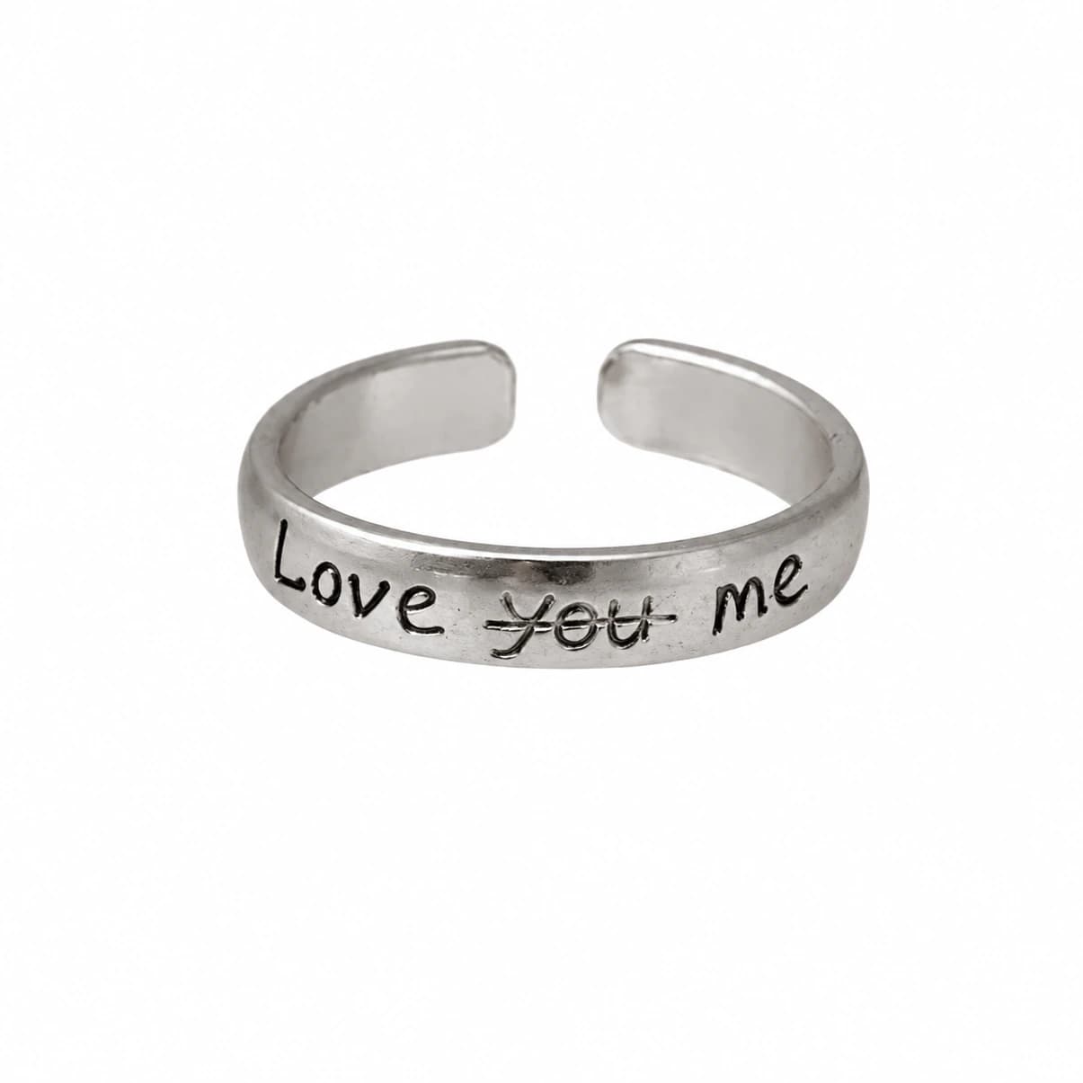 Anillo Love Me Plata - imagen 1